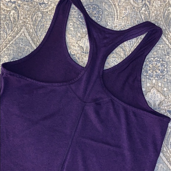Purple Nike Racerback Workout Tank - Picture 3 of 3